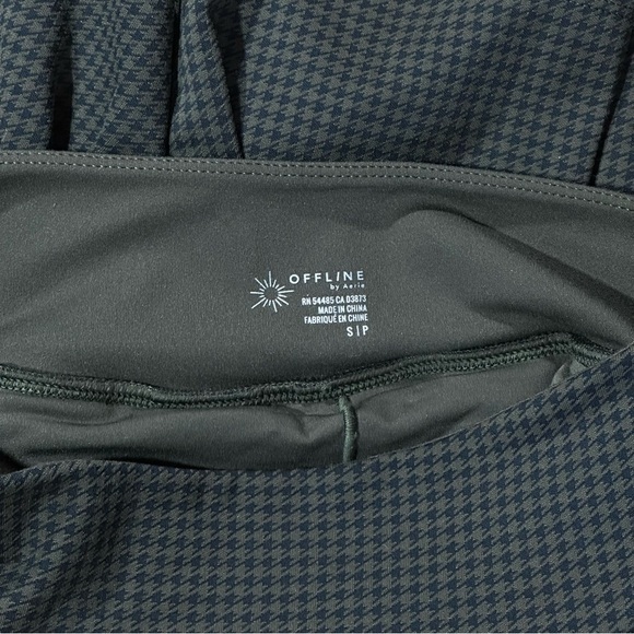 Offline by Aerie Plaid Pleated Mini Skirt Skort Size Small - Picture 3 of 3